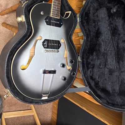 Heritage H525 hollow body USA KALAMAZOO ES125 ES225 p90s LOLLAR 2014 - Silverburst image 12