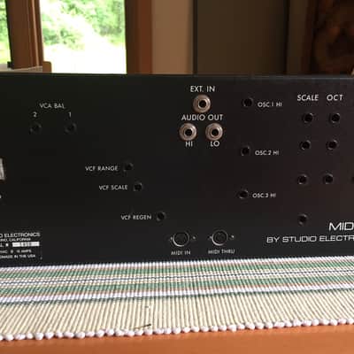 Own a Piece of recording History with this Converted Mini Moog to Studio Electronics Midi Moog image 2
