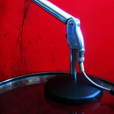 Vintage 1950's Electro-Voice 636 Omnidirectional Dynamic Microphone Hi Z w cable & stand 664 605 image 9