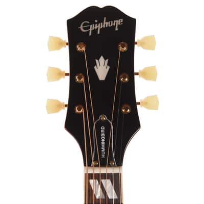 Epiphone Inspired by Gibson Original Hummingbird Standard Cherry Sunburst image 6