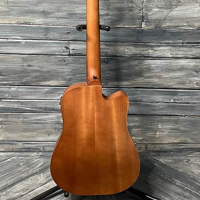 Gold Tone Left Handed M-Bass 23 Inch Scale Short Scale Acoustic Electric Micro Bass image 5