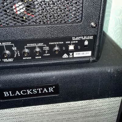 Blackstar St. James 6L6 2-Channel 50-Watt Guitar Amp Head w/ 2x12 cabinet image 3