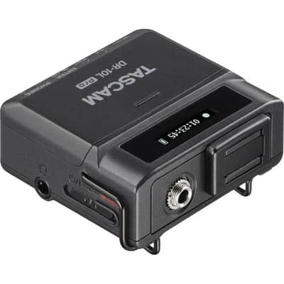 Tascam DR-10L Digital Audio Recorder with Lavalier Mic - Black image 4