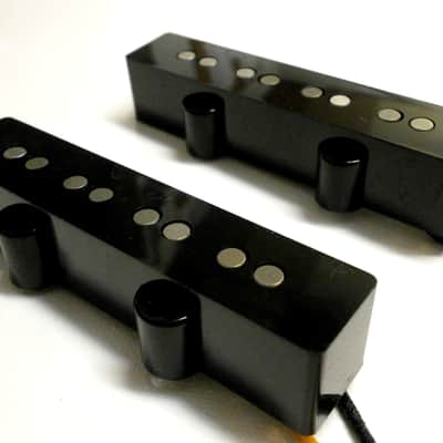 Q pickups Jazz Bass 70s set VINTAGE CORRECT 1970 - 1979 Fits Fender Jazz Bass CUSTOM SHOP Squire image 5