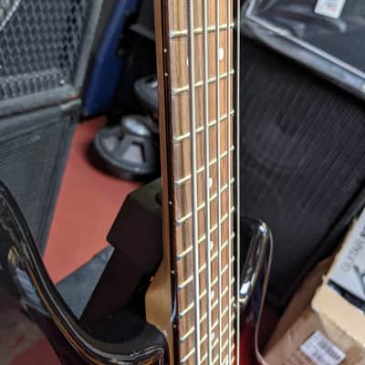 Sleeper! Brand New Johnson 5 String Sunburst Finish Bass Guitar - Looks & Plays & Sounds Excellent! image 3