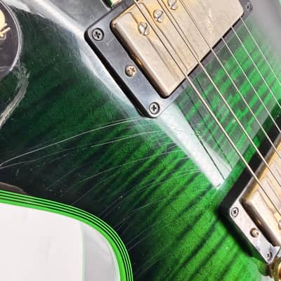 2012 Gibson Limited Edition Les Paul Custom – Green Widow image 20
