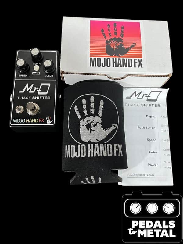 Mojo Hand FX Mr O Phase Shifter 2021 - Present - Black - X16055 image 1