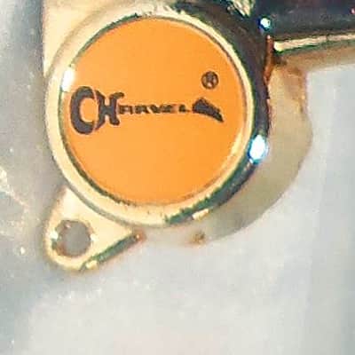 Charvel® Gold Logo Tuner~Single~10mm Peg Holes~Right Hand~Old Stock~Brand New image 2