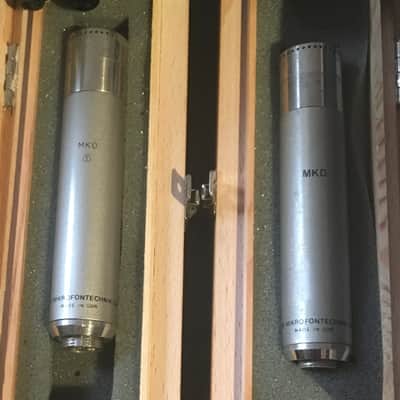 2x Gefell RFT VEB MIKROFONTECHNIK microphones MKD 1960’s image 1