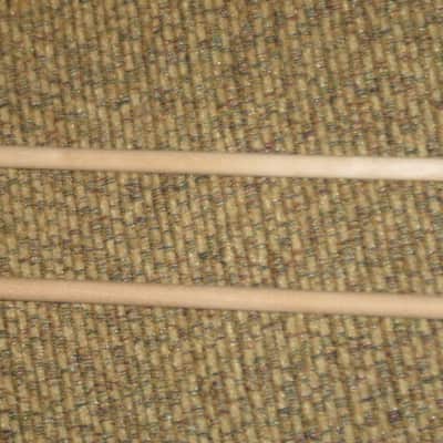 ONE pair new (with packaging) Malletech NR29B Mallets (Xylo / Bell / Miramba Mallets):  Natural Rubber, Hard, 1 & 1/8" Round Dark Grey Heads //  Birch Handles (from around 2019) Made in USA image 11