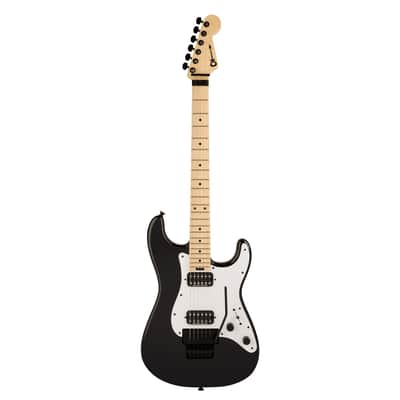 Charvel Pro-Mod So-Cal Style 1 HH FR M - Maple Fingerboard, Gloss Black image 2