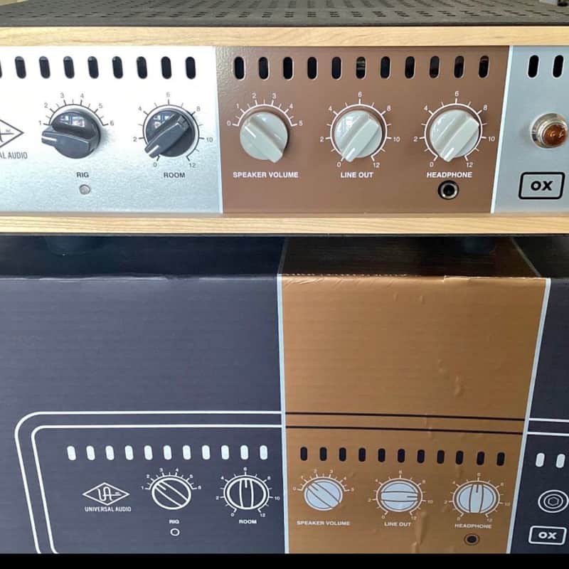 2019 – Present Universal Audio OX Amp Top Box Attenuator Silve…