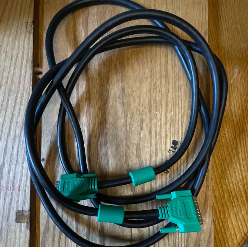 Lynx CBL-AES1605 DB25 Cable for AES16e Card - 12' 2010s - Black image 1