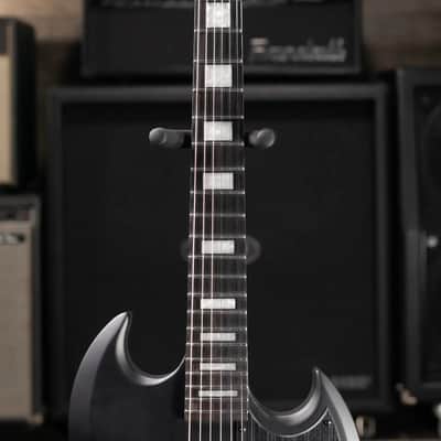 ESP LTD Viper-1001 Evertune Electric Guitar - Charcoal Metallic Satin image 4