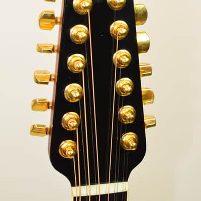 2003 Ovation 1866 Legend 12-String Acoustic Electric Guitar, Black w/ Case image 10