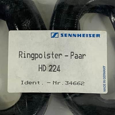 Sennheiser HD 224 Ringpolster - Paar Replacement Earpads Lot of 3- Black TGHM image 8