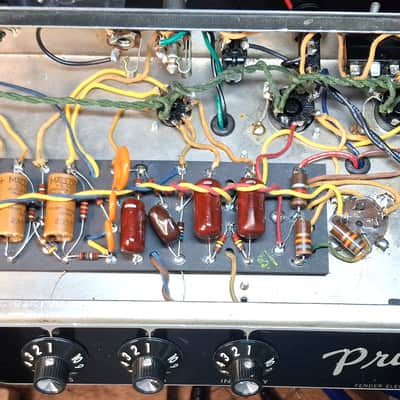 1964 Fender Princeton Blackface AA964 Guitar Combo image 3