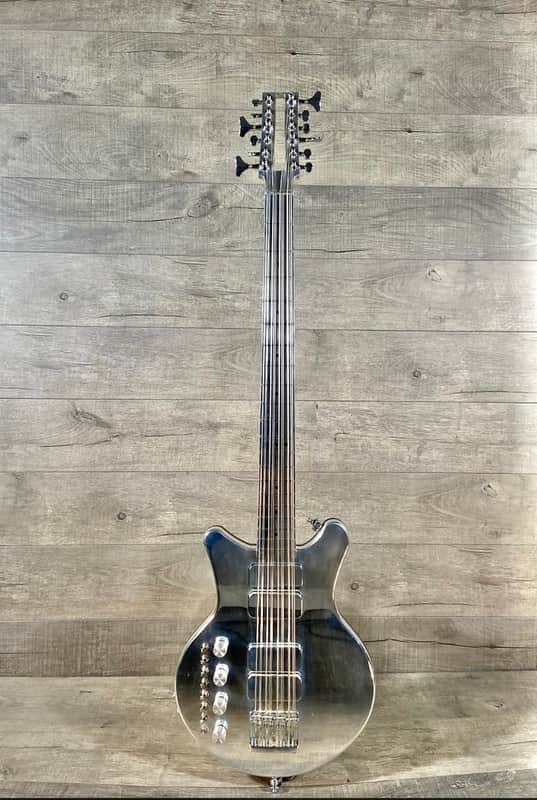 Elecrical Guitar Company Custom 12-String Bass 2010 - Aluminum image 1