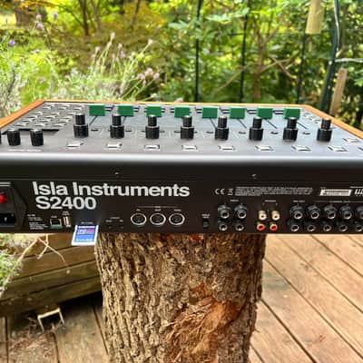 ISLA S2400 & Walnut Wood Curry Console & Decksaver - 12bit Sampler - EMU SP12 - SP 1200 - Akai S612 - S700 image 7