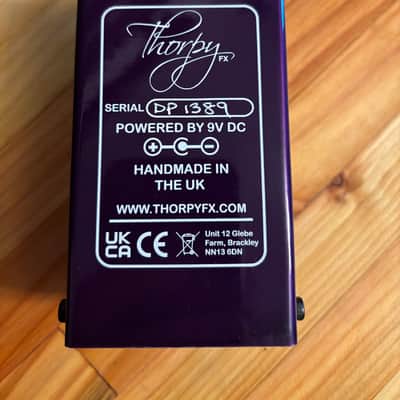 ThorpyFX The Dane MKII Peter Honore Signature Overdrive / Boost 2023 - Present - Black / Purple image 4