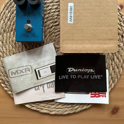 MXR M103 Script Blue Box Script Reissue 2008 - 2013 - Blue image 5