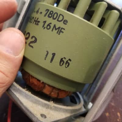 Tandberg 64X Papst Synchronous Motor and Jensen paper capacitor  HSZ 32.50-4-780De 1964-1966 - Green image 5