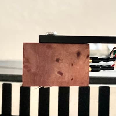 Denon DL-103 LCII Cartridge in Germany made Stanley Engineering Carpathian Elm wood body Lead Shot/Epoxy Potting image 12