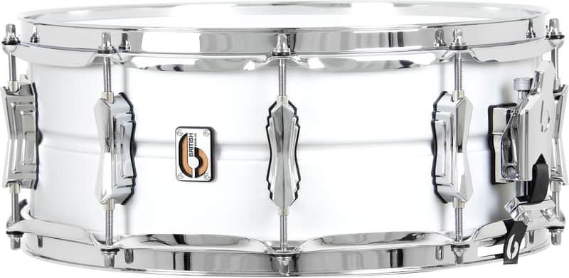 British Drum Company Aviator》| 14x5.5" 10-Lug Seamless Aluminum Snare Drum. New with Full Warranty! image 1