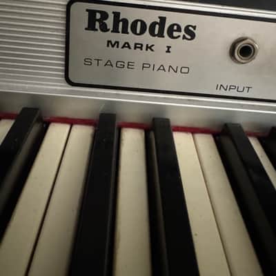 1976 Fender Rhodes Mark I Stage Piano (73-Key) — Special Factory Stereo Output-Janus I image 2