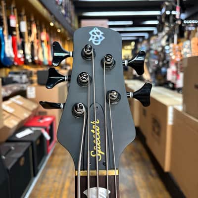 Spector Euro 5 LX Bolt-On 5-String Electric Bass Guitar Transparent Black Stain w/Padded Gig Bag image 7