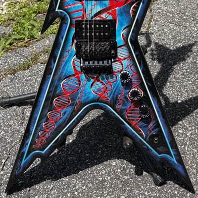 2015 Dean Dimebag Darrell Signature Razorback DB DNA Floyd Rose Dime Pantera image 1