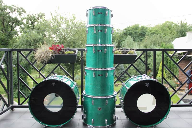 RARE Tama Superstar Double Bass 24 Drum Kit Huge image 1