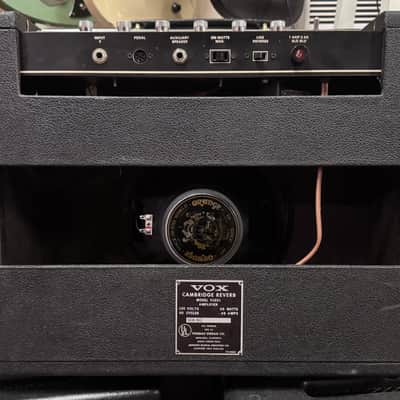 *1966 CLEAN!* Vox V1031 Cambridge Reverb (Serviced 07/12/2026) image 5