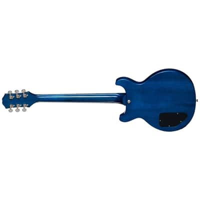 Epiphone Les Paul Special Double Cut Figured - Ocean Water image 6