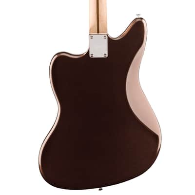 Fender Affinity Series Jaguar Electric Guitar in Mystic Metallic Brown image 9