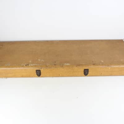 1950s Vintage Fender Mustang Musicmaster Bronco Duo-Sonic Hardshell Case Amber Tweed USA 1950s imagen 6