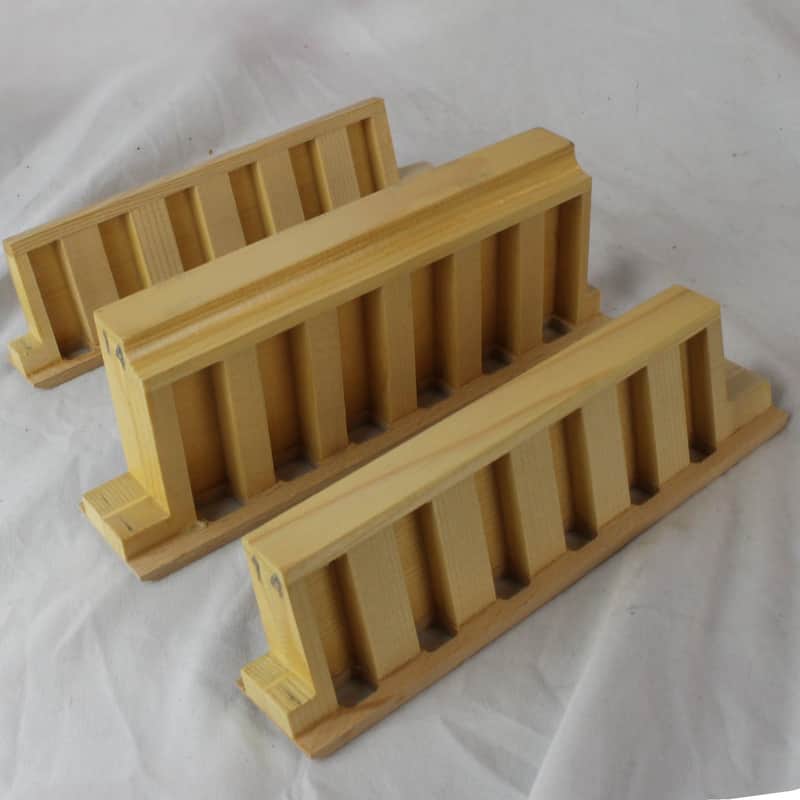 NEW Santorella Part - Italian Diatonic Accordion Blank Reed Bass Blocks (8.25" x 3.25" x 1.75")