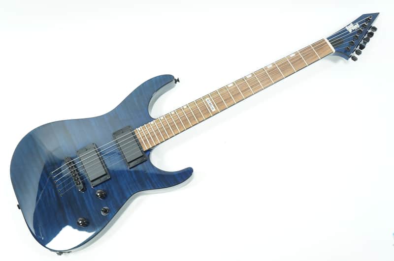ESP x BanG Dream! M-II SAYO HIKAWA Roselia Model Artist Guitar Flame Maple Alder Pau Ferro image 1