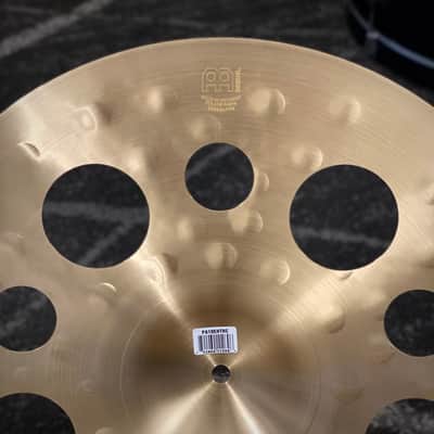 Meinl 18" Pure Alloy Extra Hammered Trash Crash Cymbal - Traditional image 5