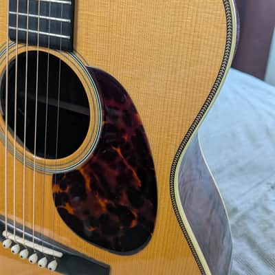 Bourgeois JOM Vintage AAAA Madagascar/Adirondack almost mint Baggs Anthem With soundhole mic and preamp image 14