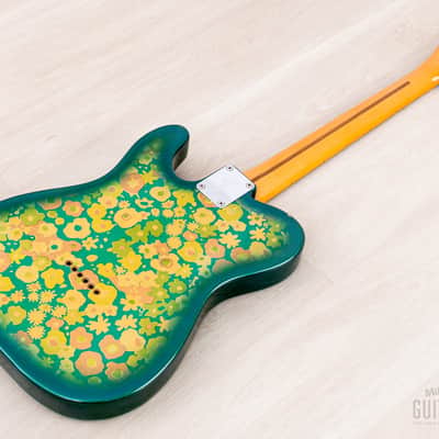 1987 Fender Telecaster Blue Flower '69 Vintage Reissue TL69-75, Collector-Grade, Japan MIJ Fujigen image 14
