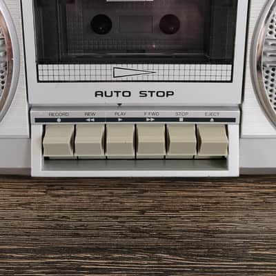 SHARP GF-4343 ✅Serviced Warranty Rare Vintage Cassette Deck Boombox Retro Japan image 4
