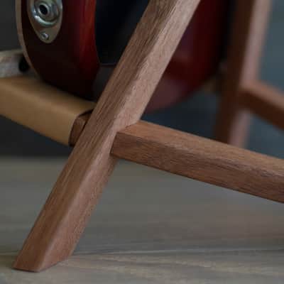 Electric Guitar Stand Wood Guitar Stand Boutique Guitar Stand, Home Studio image 5