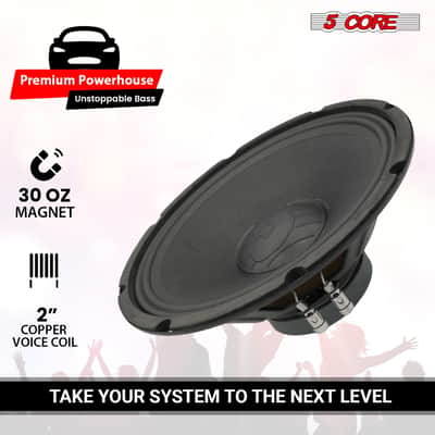 5 Core 12 Inch Guitar Speaker 200W 4 Ohm Amp Cabinet Replacement Amplifier Woofer image 4