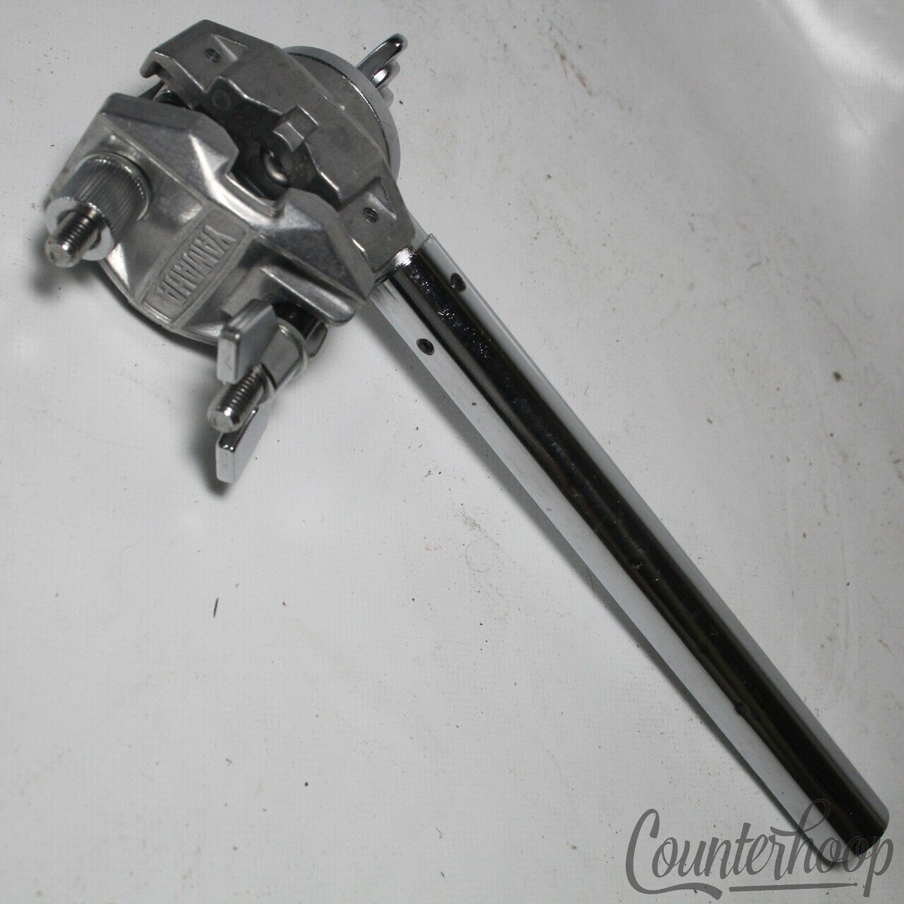 Yamaha Rack Arm Multi-Clamp Drum Stand Mount Tube Bracket Chrome Hardware Part* — main photograph