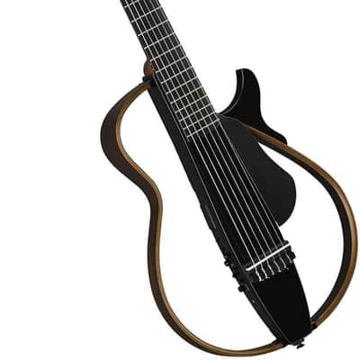 Yamaha SLG200N Nylon String Silent Guitar - Trans Black image 3
