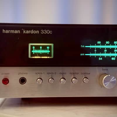 🎶✨ Harman Kardon 330C Vintage Stereo Receiver — Serviced, LED Dial Lighting, Fully Tested image 2