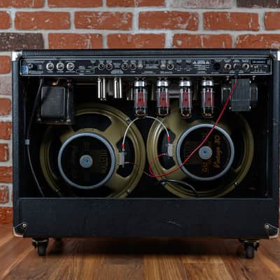 Fender 90's Twin Reissue - "The Evil Twin" 1994 Black - Recased image 6