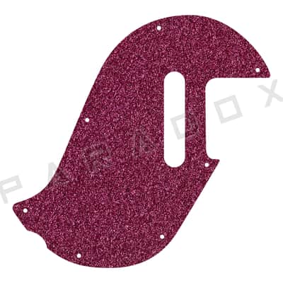 Custom Pickguard For 2024 Made in America Fender Raphael Saadiq Telecaster - Pink Sparkle Acrylic .112"