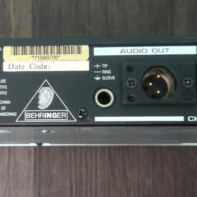 Behringer Ultrafex II EX3100 2-Channel Multiband Sound Enhancement Processor 1990s - Black / Silver image 6